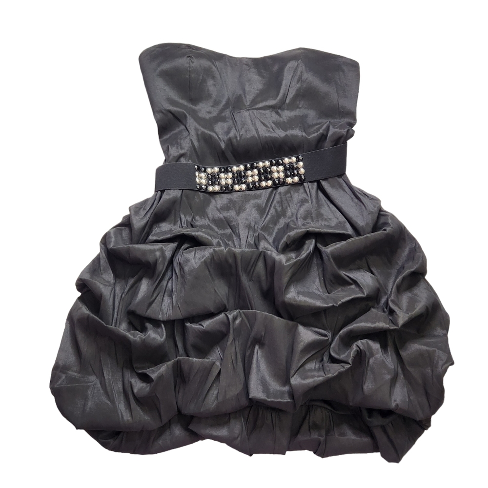 Torrid Black Hilo Pickup Strapless Formal Dress Plus Size 22 New Bubble Dress